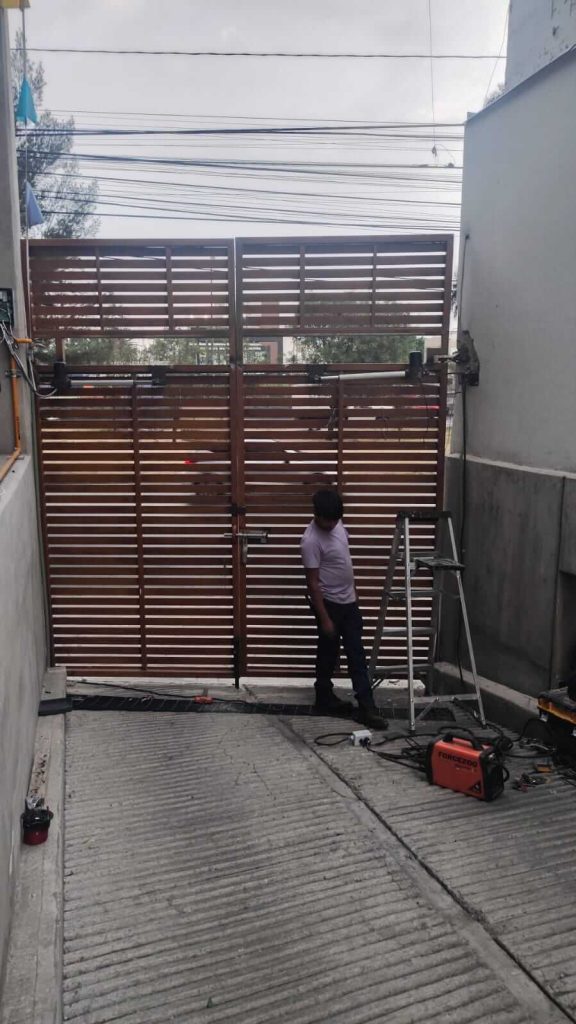 trabajos puertas electricas cdmx