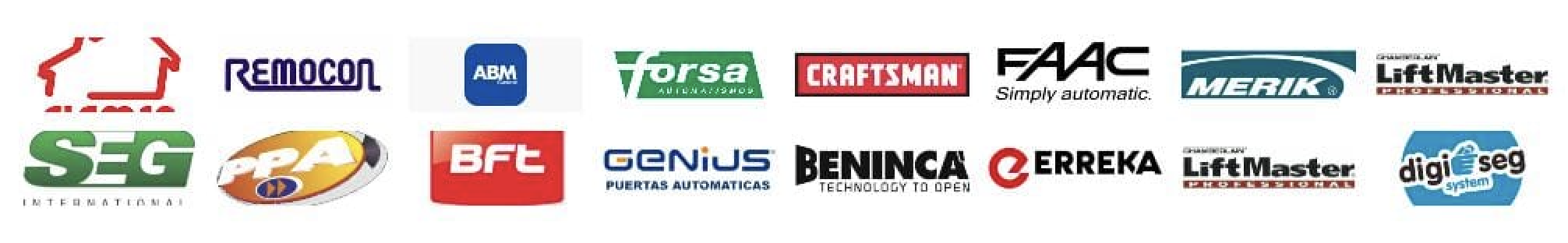 marcas portones automaticos